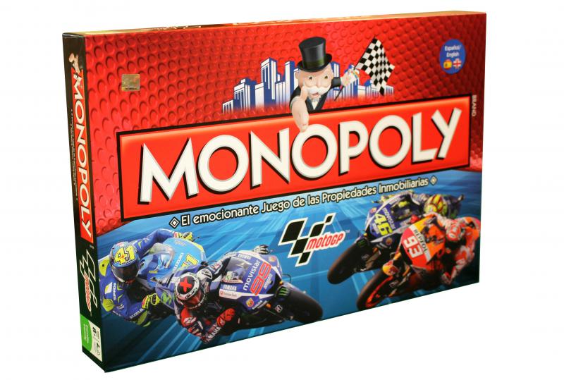 Boîte de jeu Monopoly GP Moto