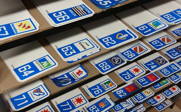 Bandes pourplaques PVC