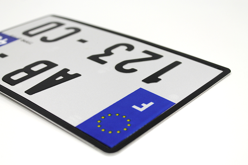 Plaque d'immatriculation motos PVC ALU tous formats - Plaquimmat